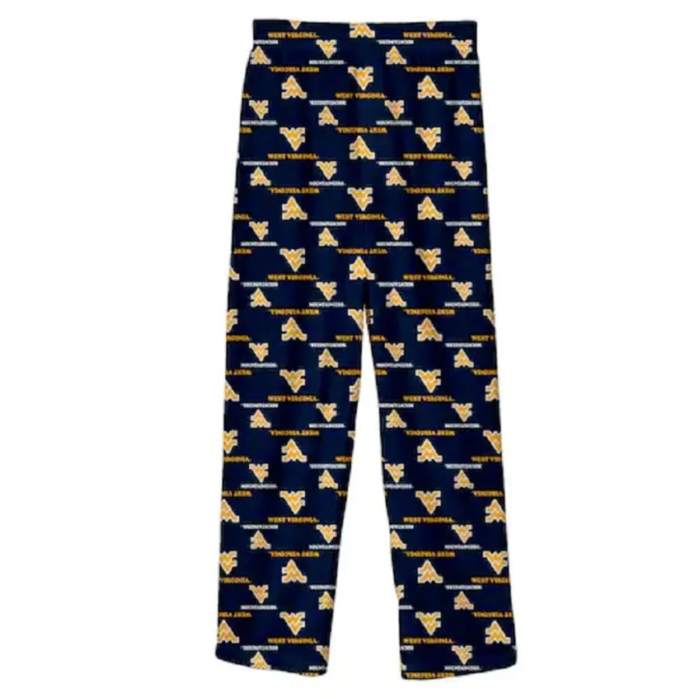 Boys West Virginia Mountaineers Lounge Pants Size 4